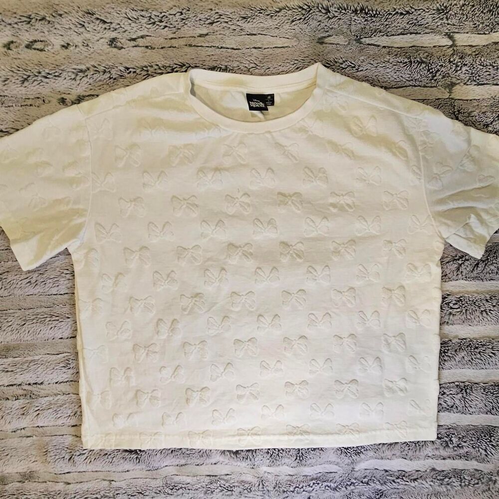 Disney Women's White T-shirt